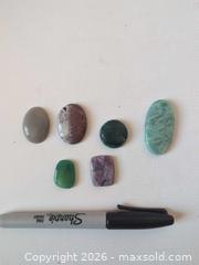 MaxSold Auction: Assorted Oval, Round & Freeform Medium Cabochons Lot (6–10) - Ottawa (Ontario, Canada) SELLER MANAGED Downsizing Online Auction - Florence Street (CONDO)