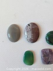 MaxSold Auction: Assorted Oval, Round & Freeform Medium Cabochons Lot (6–10) - Ottawa (Ontario, Canada) SELLER MANAGED Downsizing Online Auction - Florence Street (CONDO)