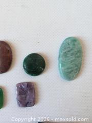 MaxSold Auction: Assorted Oval, Round & Freeform Medium Cabochons Lot (6–10) - Ottawa (Ontario, Canada) SELLER MANAGED Downsizing Online Auction - Florence Street (CONDO)