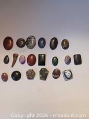MaxSold Auction: Cabochon Gemstones Lot (16–30 Pieces) - Ottawa (Ontario, Canada) SELLER MANAGED Downsizing Online Auction - Florence Street (CONDO)