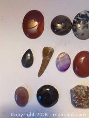 MaxSold Auction: Cabochon Gemstones Lot (16–30 Pieces) - Ottawa (Ontario, Canada) SELLER MANAGED Downsizing Online Auction - Florence Street (CONDO)