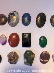 MaxSold Auction: Cabochon Gemstones Lot (16–30 Pieces) - Ottawa (Ontario, Canada) SELLER MANAGED Downsizing Online Auction - Florence Street (CONDO)