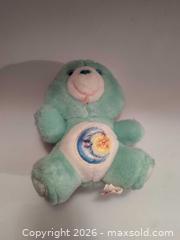 MaxSold Auction: Care Bears Wish Bear Vintage 1980s Aqua/Light Green Plush 8-12 in - Ottawa (Ontario, Canada) SELLER MANAGED Downsizing Online Auction - Florence Street (CONDO)