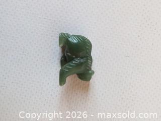MaxSold Auction: Tiny Green Jade Bear Carved Figurine - Ottawa (Ontario, Canada) SELLER MANAGED Downsizing Online Auction - Florence Street (CONDO)