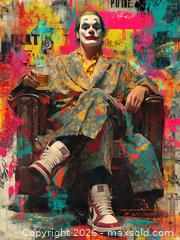 MaxSold Auction: Joker After Hours – 18" x 24" – TedyZet – Signed Artwork - Brantford (Ontario, Canada) SELLER MANAGED Downsizing Online Auction - Harriett Street