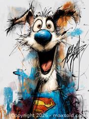 MaxSold Auction: Krypto Energy – Original Artwork by TedyZet - Brantford (Ontario, Canada) SELLER MANAGED Downsizing Online Auction - Harriett Street