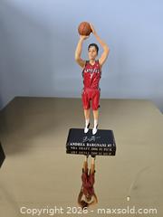 MaxSold Auction: Signed Andrea Bargnani Toronto Raptors #7 NBA Basketball Figurine (Draft Pick Edition) - Brantford (Ontario, Canada) SELLER MANAGED Downsizing Online Auction - Harriett Street