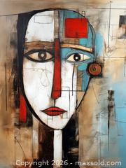 MaxSold Auction: Silent Divide #2 – 18 × 24 in – TedyZet (Tadas Zaicikas) – Signed Artwork - Brantford (Ontario, Canada) SELLER MANAGED Downsizing Online Auction - Harriett Street