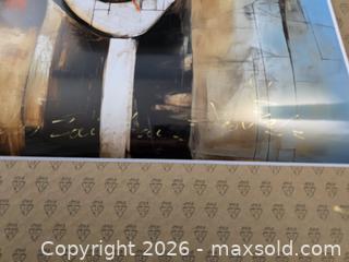 MaxSold Auction: Silent Divide #2 – 18 × 24 in – TedyZet (Tadas Zaicikas) – Signed Artwork - Brantford (Ontario, Canada) SELLER MANAGED Downsizing Online Auction - Harriett Street