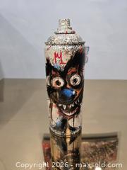 MaxSold Auction: TedyZet Hand-Painted Spray Can Sculpture – Signed & Dated 2025 - Brantford (Ontario, Canada) SELLER MANAGED Downsizing Online Auction - Harriett Street