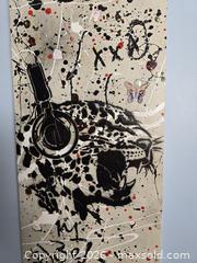 MaxSold Auction: TedyZet original painting on wood panel Drip Theory #2 - Brantford (Ontario, Canada) SELLER MANAGED Downsizing Online Auction - Harriett Street