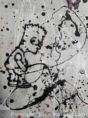 MaxSold Auction: TedyZet original painting on wood panel Drip Theory #3 - Brantford (Ontario, Canada) SELLER MANAGED Downsizing Online Auction - Harriett Street