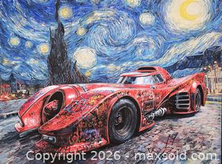 MaxSold Auction: Van Gogh’s Horsepower – 18"x24" – TedyZet – Digitally Hand-Painted Artwork on Canvas - Brantford (Ontario, Canada) SELLER MANAGED Downsizing Online Auction - Harriett Street