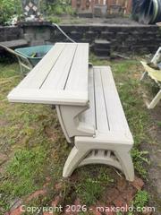 MaxSold Auction: COMBO BENCH AND TABLE - Lake Stevens (Washington, USA) SELLER MANAGED Moving Online Auction - 24th Place Ne