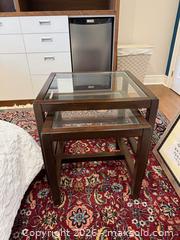 MaxSold Auction: 2pc Nesting Tables - Toronto (Ontario, Canada) SELLER MANAGED Moving Online Auction - Snowdon Avenue