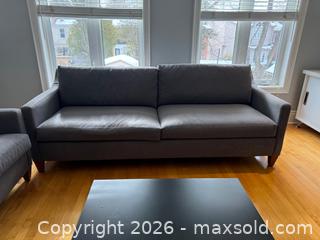 MaxSold Auction: Ethan Allen Grey Upholstered Sofa # 2 - Toronto (Ontario, Canada) SELLER MANAGED Moving Online Auction - Snowdon Avenue