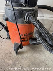 MaxSold Auction: Shop-Vac 5 Gallon 1.5 Peak HP Wet/Dry Vacuum - Toronto (Ontario, Canada) SELLER MANAGED Moving Online Auction - Snowdon Avenue