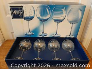 MaxSold Auction: *NEW* Mikasa Cheers Balloon Wine Glasses - London (Ontario, Canada) PARTNER MANAGED Downsizing Online Auction - Seymour Crescent