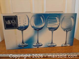 MaxSold Auction: *NEW* Mikasa Cheers Balloon Wine Glasses - London (Ontario, Canada) PARTNER MANAGED Downsizing Online Auction - Seymour Crescent
