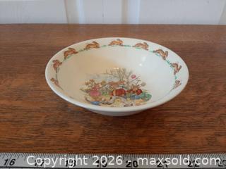 MaxSold Auction: Royal Doulton Bunnykins children's cereal bowl - London (Ontario, Canada) PARTNER MANAGED Downsizing Online Auction - Seymour Crescent