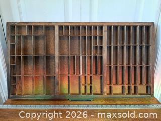 MaxSold Auction: Vintage Hamilton Printers Tray - London (Ontario, Canada) PARTNER MANAGED Downsizing Online Auction - Seymour Crescent