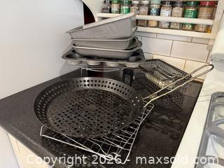 MaxSold Auction: Assorted Frying/Grilling Skillet, Baking Pans, & More! - San Jose (California, USA) SELLER MANAGED Estate Sale Online Auction - South 16th Street