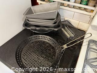 MaxSold Auction: Assorted Frying/Grilling Skillet, Baking Pans, & More! - San Jose (California, USA) SELLER MANAGED Estate Sale Online Auction - South 16th Street