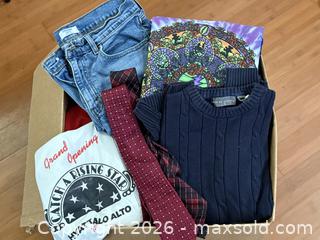 MaxSold Auction: Assorted Vintage Clothing, Grateful Dead Shirt, Oscar De La Renta Sweater, & More! - San Jose (California, USA) SELLER MANAGED Estate Sale Online Auction - South 16th Street