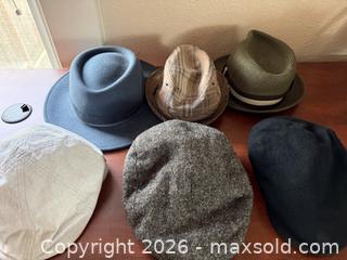 MaxSold Auction: Assorted Vintage Mens Hats - San Jose (California, USA) SELLER MANAGED Estate Sale Online Auction - South 16th Street