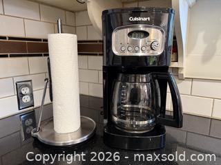 MaxSold Auction: Cuisinart Coffee Maker & Paper Towel Holder - San Jose (California, USA) SELLER MANAGED Estate Sale Online Auction - South 16th Street
