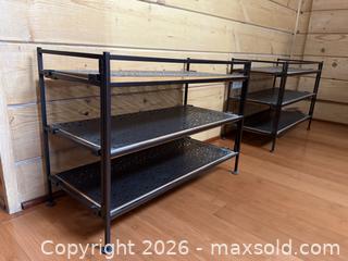 MaxSold Auction: Pair of 2 Tier Shoe Racks Organizers - San Jose (California, USA) SELLER MANAGED Estate Sale Online Auction - South 16th Street