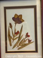 MaxSold Auction: Vintage Art: Dried Pressed Flowers 1 of 2 - San Jose (California, USA) SELLER MANAGED Estate Sale Online Auction - South 16th Street