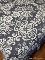 MaxSold Auction: Vintage Floral Jacquard Blanket - San Jose (California, USA) SELLER MANAGED Estate Sale Online Auction - South 16th Street
