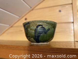 MaxSold Auction: Vintage Green Ceramic Stoneware Bowl - San Jose (California, USA) SELLER MANAGED Estate Sale Online Auction - South 16th Street