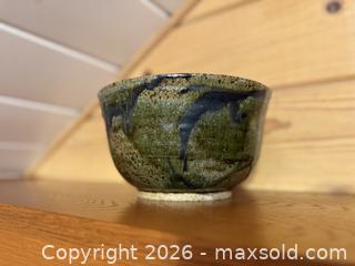 MaxSold Auction: Vintage Green Ceramic Stoneware Bowl - San Jose (California, USA) SELLER MANAGED Estate Sale Online Auction - South 16th Street