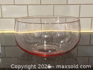 MaxSold Auction: Vintage Large Pink Glass Bowl - San Jose (California, USA) SELLER MANAGED Estate Sale Online Auction - South 16th Street