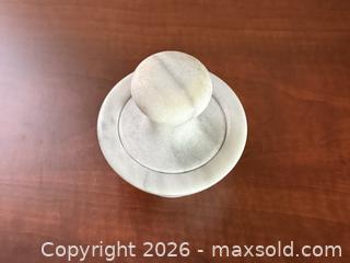 MaxSold Auction: Vintage Marble Mortar & Pestle - San Jose (California, USA) SELLER MANAGED Estate Sale Online Auction - South 16th Street