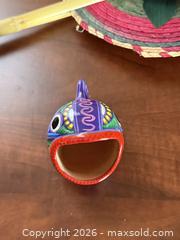 MaxSold Auction: Vintage Mexican Handmade Fan & Folk Art Pottery Hand Painted Fish - San Jose (California, USA) SELLER MANAGED Estate Sale Online Auction - South 16th Street