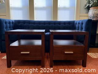 MaxSold Auction: Vintage Mid-Century Modern Wooden End Tables - San Jose (California, USA) SELLER MANAGED Estate Sale Online Auction - South 16th Street