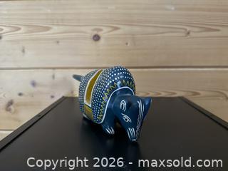 MaxSold Auction: Vintage Oaxacan Alebrijes Armadillo Hand Carved and Painted  - San Jose (California, USA) SELLER MANAGED Estate Sale Online Auction - South 16th Street
