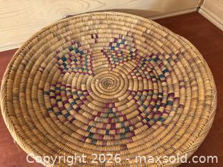 MaxSold Auction: Vintage Sahelian Tight Weave Fulani Basket - San Jose (California, USA) SELLER MANAGED Estate Sale Online Auction - South 16th Street
