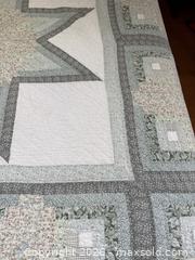 MaxSold Auction: Vintage Star Handmade Multi-Pattern Floral Quilt Bedset - San Jose (California, USA) SELLER MANAGED Estate Sale Online Auction - South 16th Street