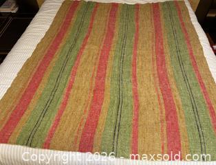 MaxSold Auction: Vintage Striped Blanket - San Jose (California, USA) SELLER MANAGED Estate Sale Online Auction - South 16th Street