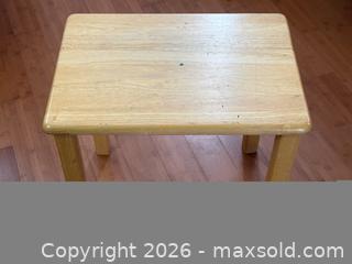 MaxSold Auction: Vintage Wooden Side Table - San Jose (California, USA) SELLER MANAGED Estate Sale Online Auction - South 16th Street