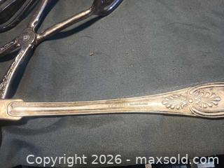 MaxSold Auction: F.B. Rogers Silver Plated Serving Utensil Lot (3 Pieces) - Pacifica (California, USA) SELLER MANAGED Downsizing Online Auction -  Palmetto Avenue (CONDO)