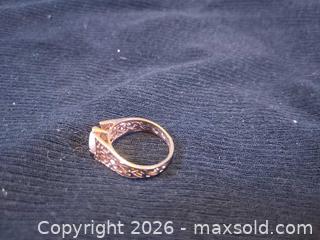 MaxSold Auction: Filigree Vintage-Style white Opal Ring, Stamped 18K - Pacifica (California, USA) SELLER MANAGED Downsizing Online Auction -  Palmetto Avenue (CONDO)