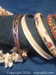 MaxSold Auction: Lot of 10 Mixed Metal Bangles, Bracelets & Cuffs - Pacifica (California, USA) SELLER MANAGED Downsizing Online Auction -  Palmetto Avenue (CONDO)
