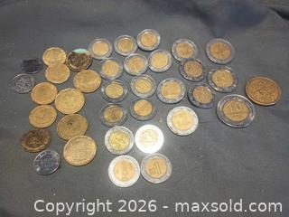 MaxSold Auction: Lot of 26–50 Mexican Coins Mixed Denominations - Pacifica (California, USA) SELLER MANAGED Downsizing Online Auction -  Palmetto Avenue (CONDO)
