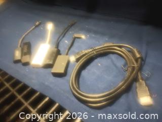 MaxSold Auction: Lot of 4-6 Cables & Adapters: HDMI, HDMI Adapter, USB-C - Pacifica (California, USA) SELLER MANAGED Downsizing Online Auction -  Palmetto Avenue (CONDO)
