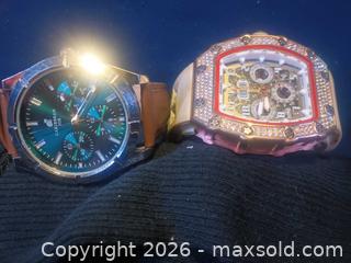 MaxSold Auction: Mixed Wrist Watches - Anne Klein, Fossil & Assorted Brands - Pacifica (California, USA) SELLER MANAGED Downsizing Online Auction -  Palmetto Avenue (CONDO)